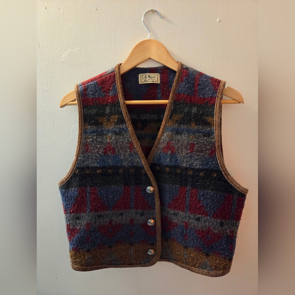 LL Bean Wool Vest